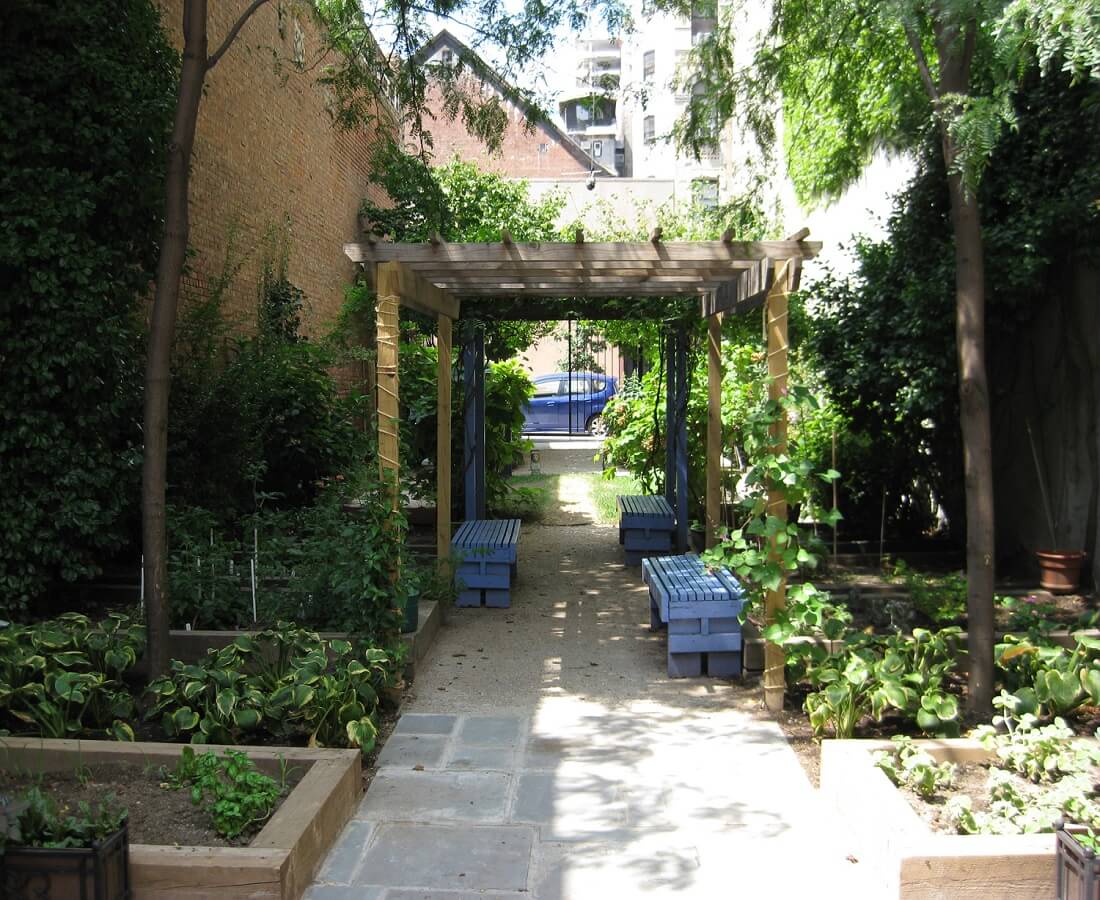 garden after restoration