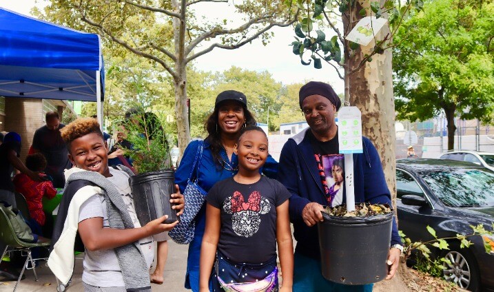 family with free trees