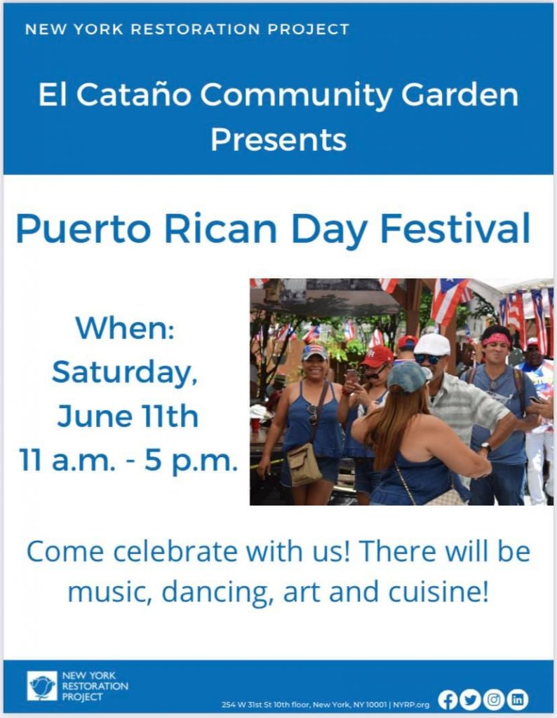 puerto rican day festival flyer
