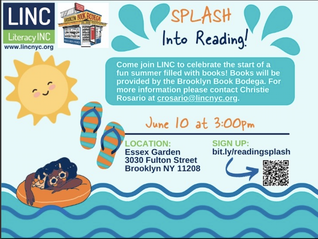 Splash Into Reading Event Poster