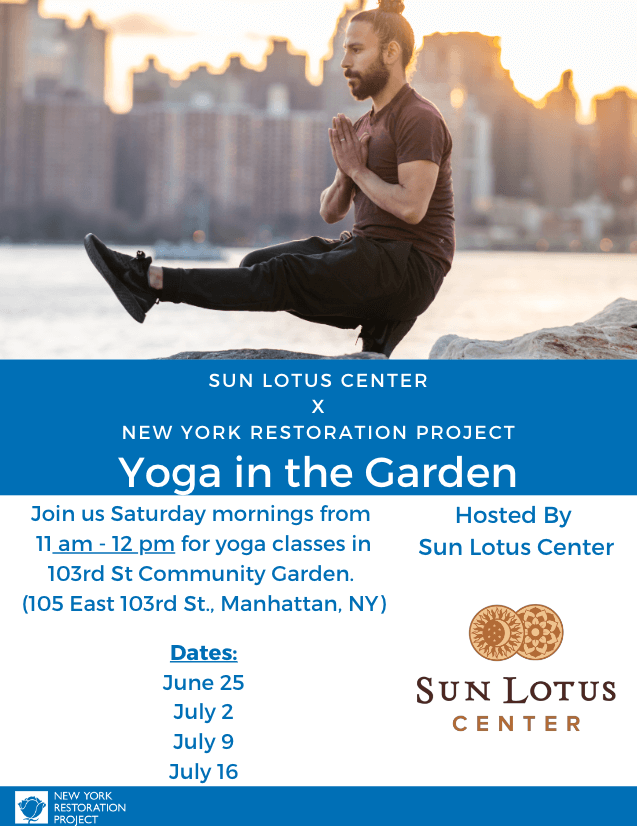 yoga event flyer