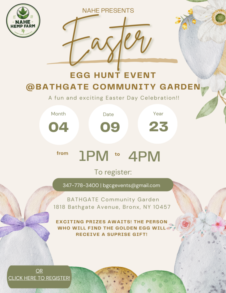 NAHE's Annual Easter Egg Hunt New York Restoration Project