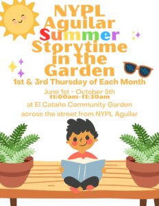 flyer for story time