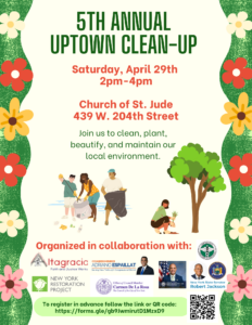Flyer for clean up event