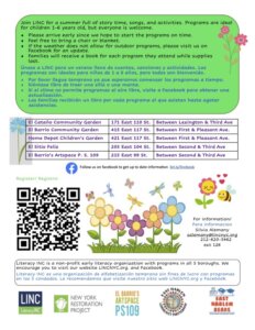Literacy INC poster