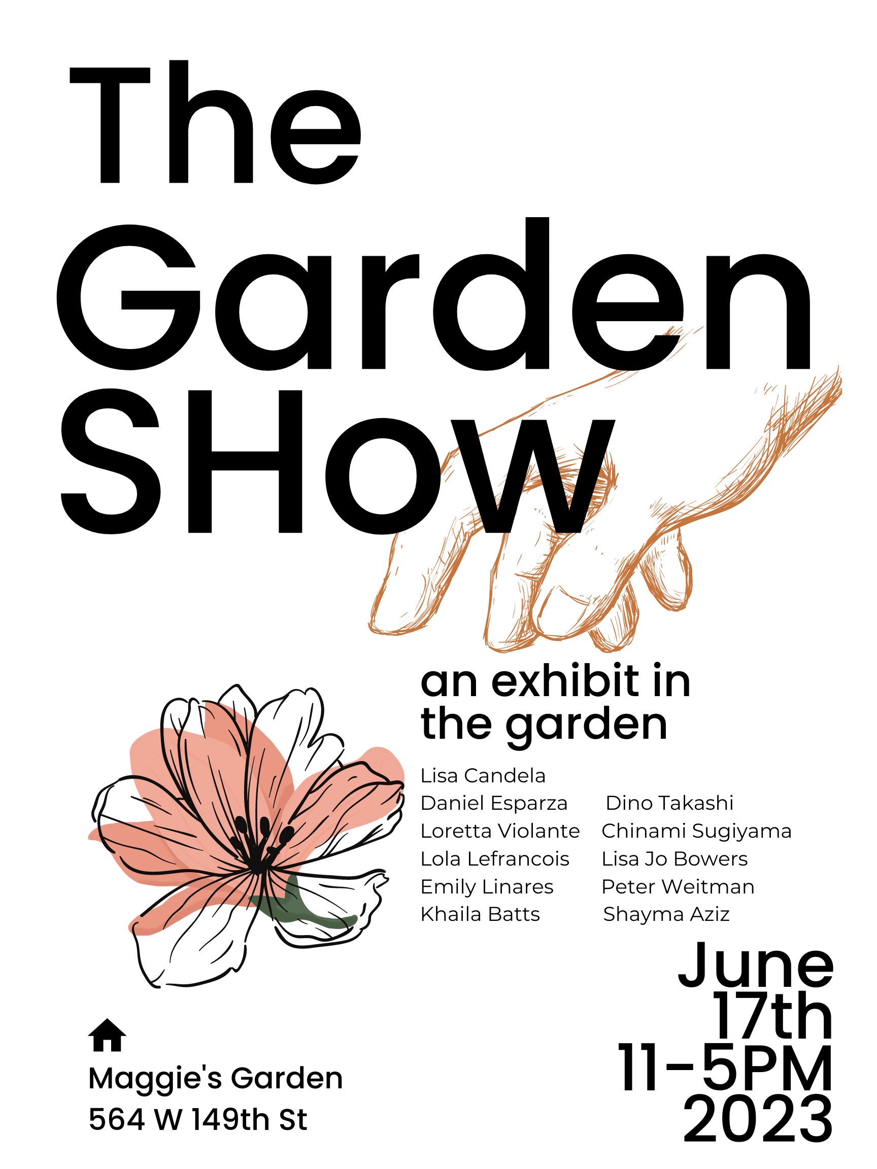 Flyer for event