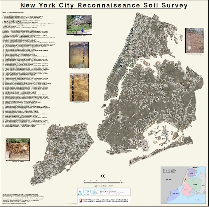 new york city soil map